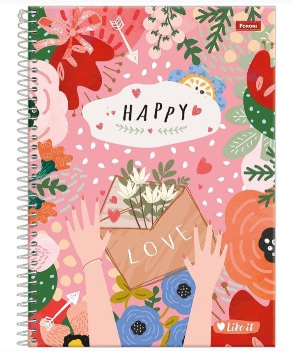 CADERNO C.D. 1X1 LIKE IT
